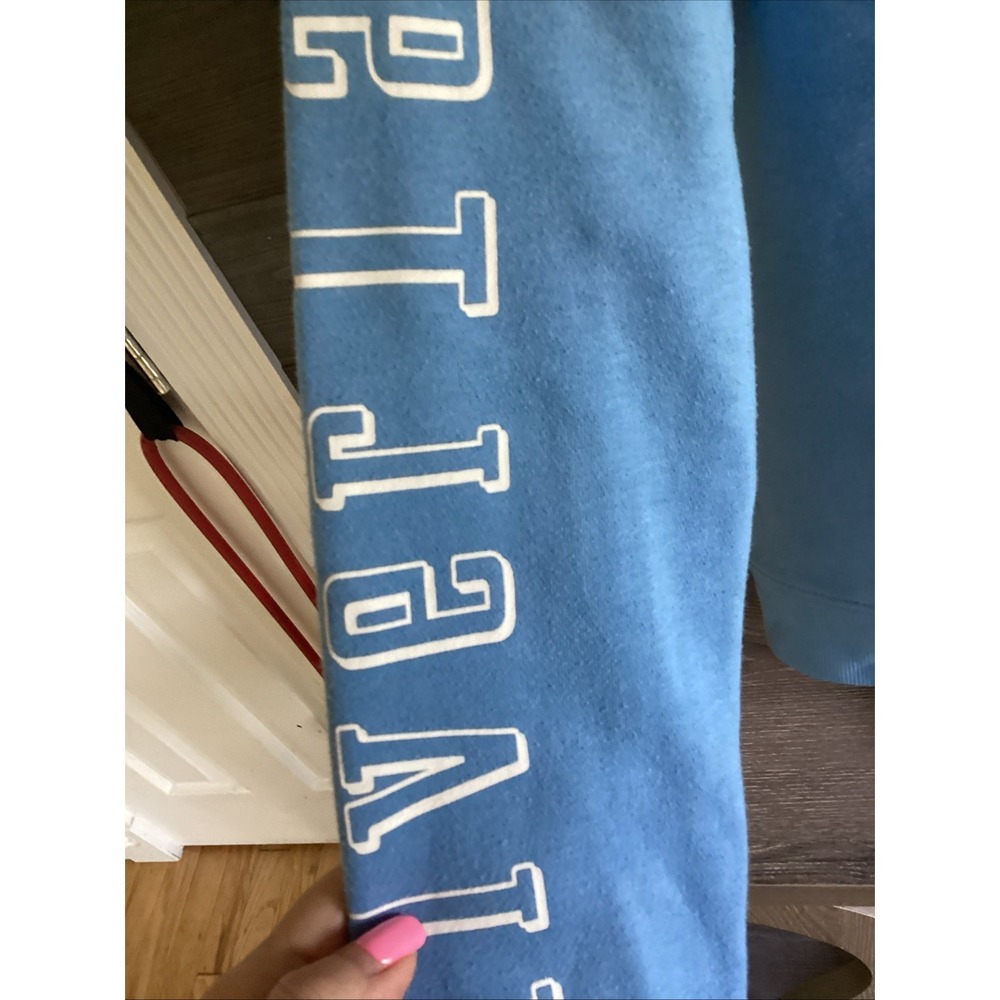 Levi‎ Silver Tab Logo Long Sleeve Sweatshirt Blue Size Medium 10/12 Preowned - Picture 4 of 8
